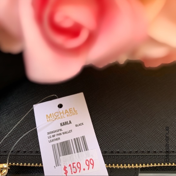 Michael kors Karla large MF phone wallet black - Picture 6 of 7